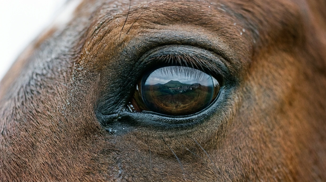 Un regard de cheval au BATIFOL'ANES, Sansac-de-Marmiesse